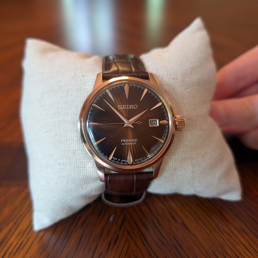 Seiko Presage Cocktail Time Automatic Men's Watch - Picture 8 of 12